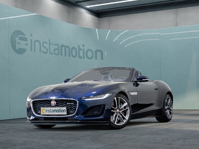 Blau Gebraucht 2021 Jaguar F-Type R-Dynamic Cabrio | 64.350 € - Bild 1/2