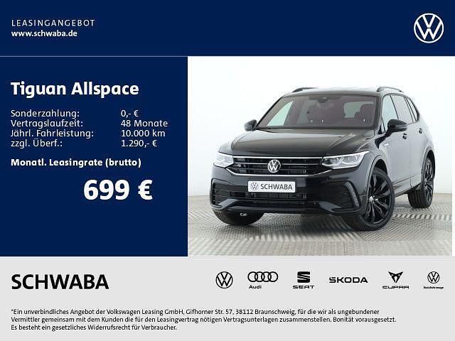 Deep black perleffekt Gebraucht 2025 VW Tiguan Allspace R-line SUV | 48.810 € (Etwas zu teuer) - Bild 1/4