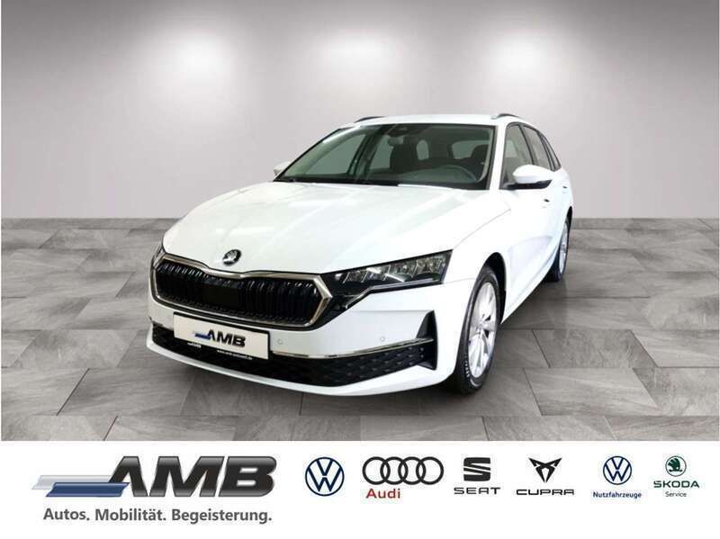 Moonweiss metallic Gebraucht 2025 Skoda Octavia Selection Kombi | 31.430 € (Guter Preis) - Bild 1/3