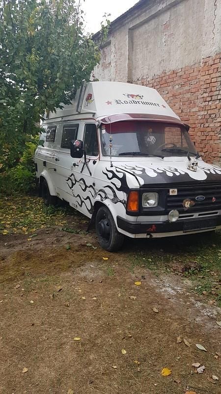 Gebraucht Ford Transit 69 PS (50 kW) 1985 Weiß Van / Kleinbus