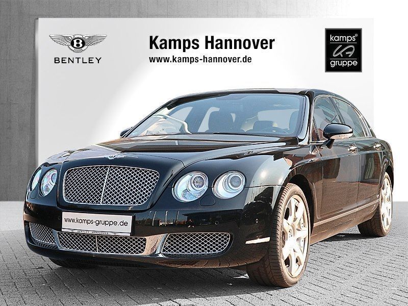 Schwarz Gebraucht 2007 Bentley Continental Flying Spur Limousine | 59.590 € - Bild 1/4