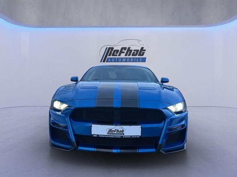 Second-hand Ford Mustang 314 CP (230 kW) 2019 Albastru Coupe