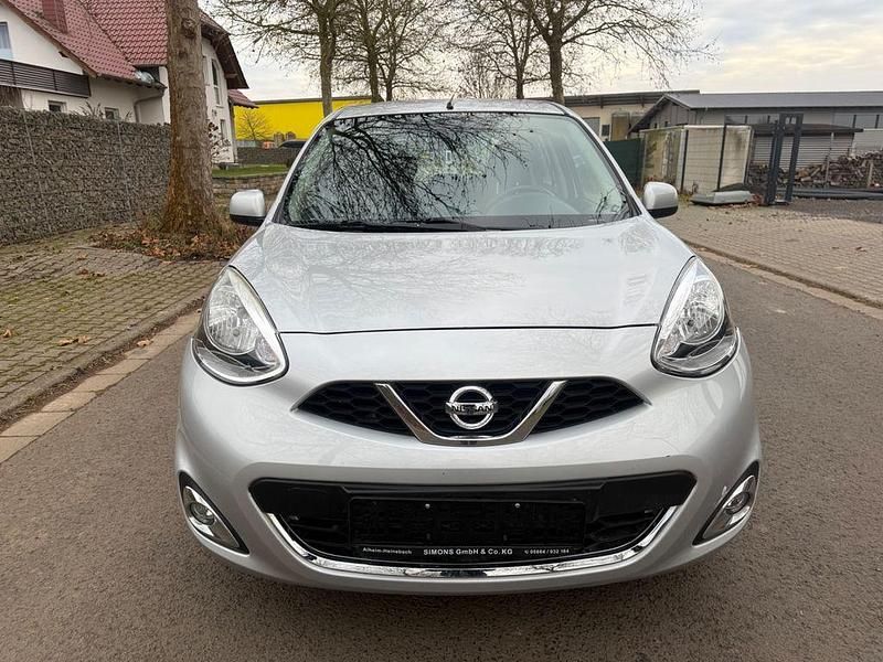 Gebraucht Nissan Micra Acenta 80 PS (58 kW) 2014 Silber Limousine