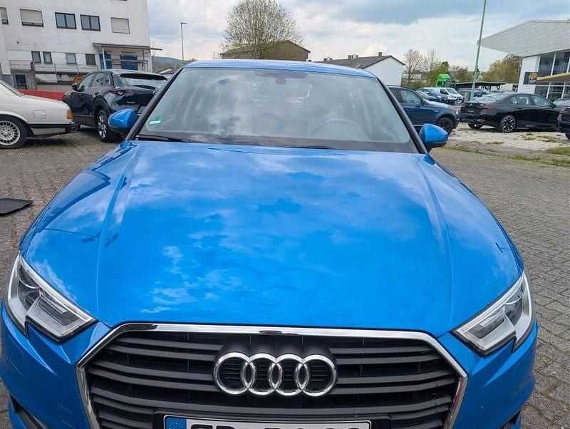 Usata Audi A3 Advanced 150 CV (110 kW) 2020 Blu Berlina