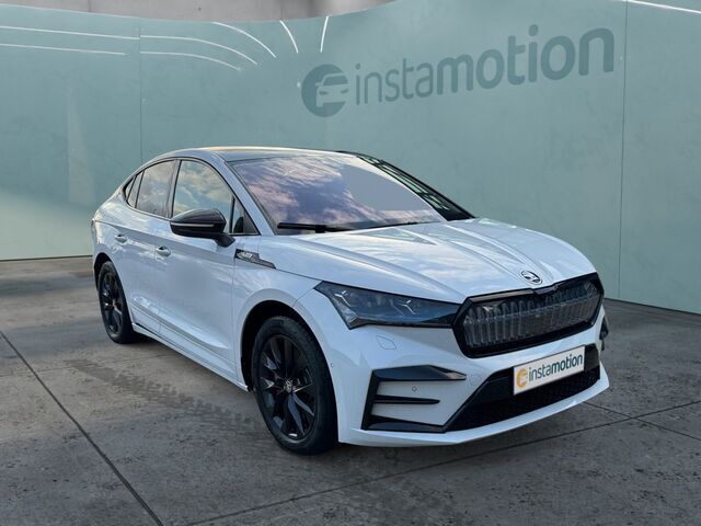 Weiß Gebraucht 2022 Skoda Enyaq iV SUV | 53.120 € - Bild 1/2
