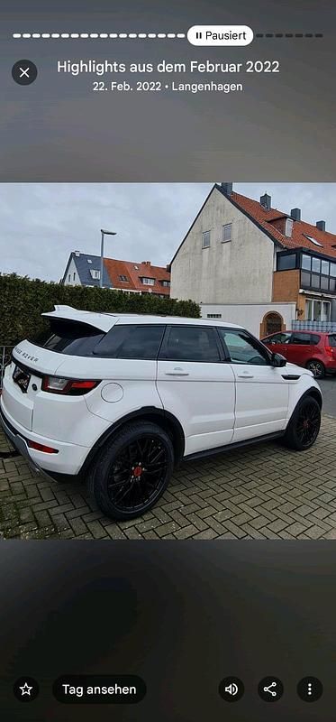 Gebraucht Land Rover Range Rover evoque 179 PS (131 kW) 2016 Weiß SUV