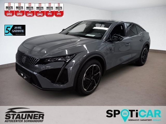 Selenium grau metallic (metallic) Gebraucht 2024 Peugeot 408 GT GT Limousine | 27.480 € (Superpreis) - Bild 1/4