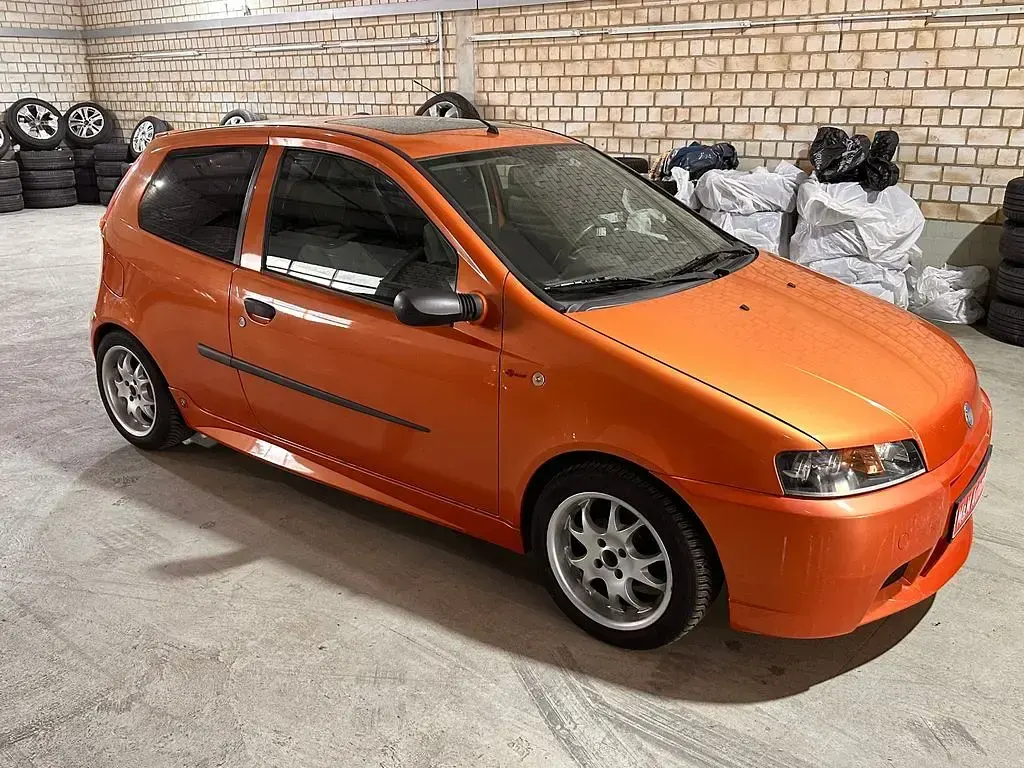 Gebraucht Fiat Punto Abarth 60 PS (44 kW) 2001 Orange Kleinwagen