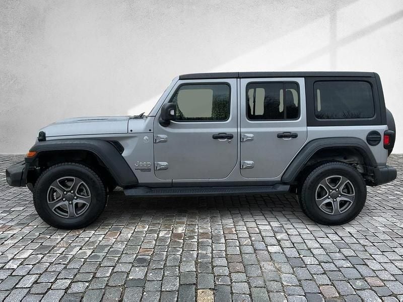 Gebraucht Jeep Wrangler 200 PS (147 kW) 2020 Pscbillet silver metallic SUV