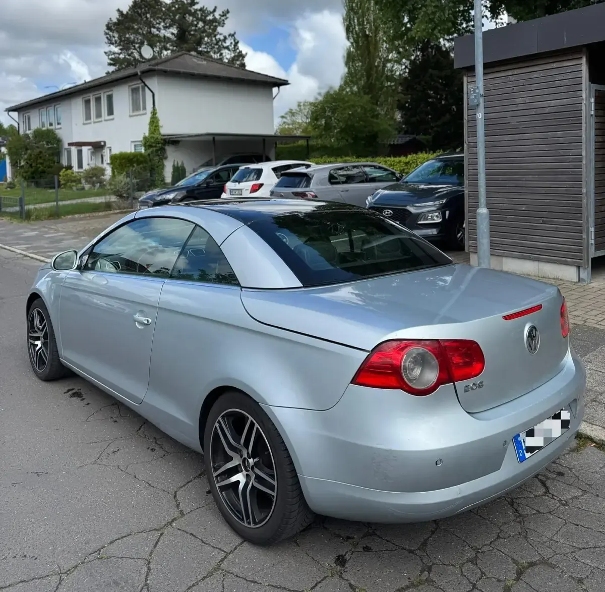 Occasion VW Eos 150 ch (110 kW) 2006 Argent Cabriolet