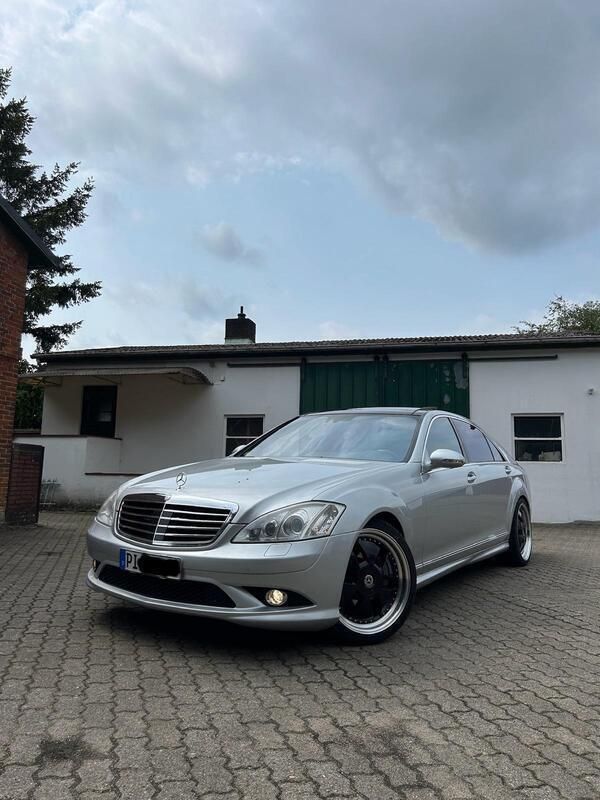 Silber Gebraucht 2009 Mercedes S500 AMG Limousine | 12.200 € (Superpreis) - Bild 1/4