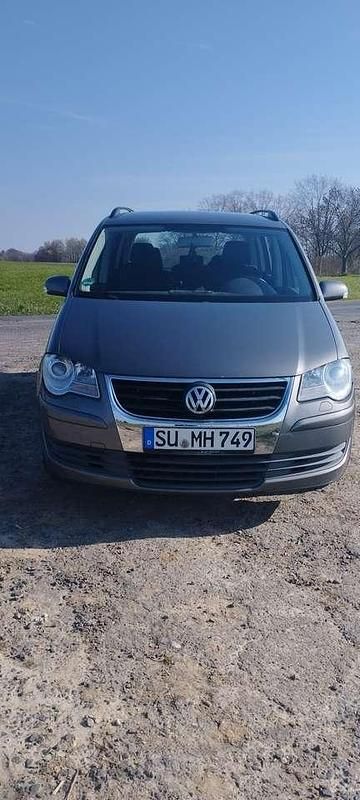 Gebraucht VW Touran Conceptline 105 PS (77 kW) 2007 Grau Van / Kleinbus