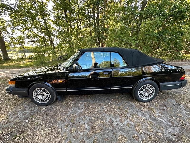 Gebraucht Saab 900 Cabriolet 183 PS (134 kW) 1990 Schwarz Cabrio