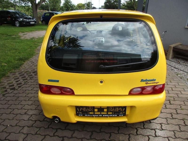 Gebraucht Fiat Seicento Abarth 54 PS (39 kW) 2002 Gelb Kleinwagen