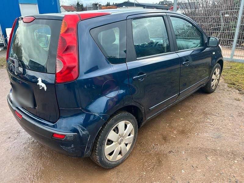 Gebraucht Nissan Note 88 PS (64 kW) 2007 Blau Kleinwagen