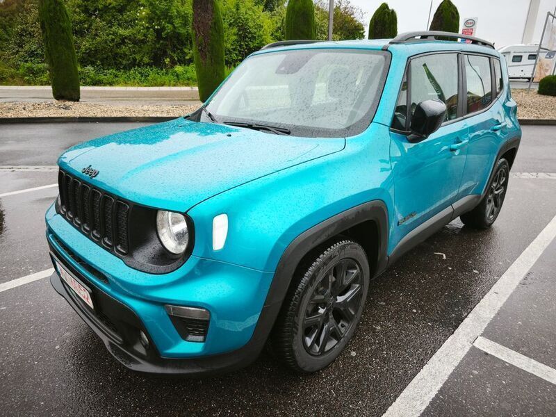 Blau Gebraucht 2022 Jeep Renegade Night Eagle SUV | 12.300 € (Superpreis) - Bild 1/4