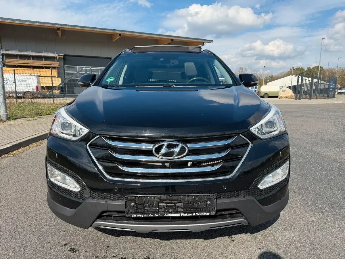 Usata Hyundai Santa Fe Premium 197 CV (144 kW) 2015 Nero SUV