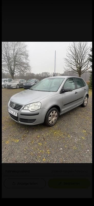 Gebraucht VW Polo 69 PS (50 kW) 2008 Grau Kleinwagen