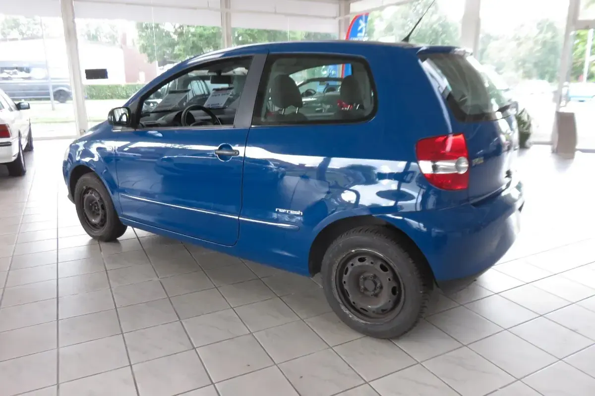 Gebraucht VW Fox 55 PS (40 kW) 2009 Blau Kleinwagen