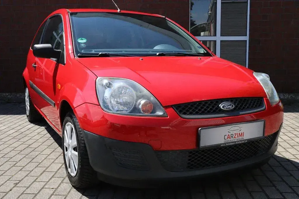 Brugt Ford Fiesta Basis 60 HK (44 kW) 2008 Rød Hatchback