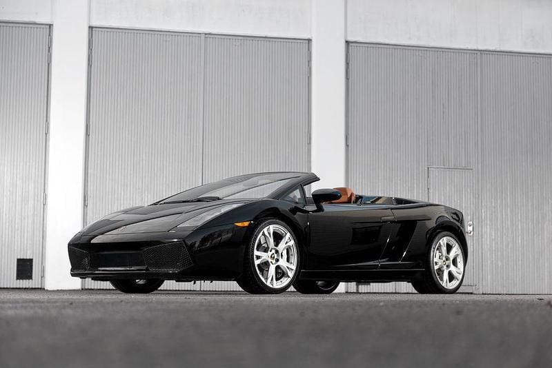 Schwarz Gebraucht 2006 Lamborghini Gallardo Cabrio | 116.500 € (Guter Preis) - Bild 1/4