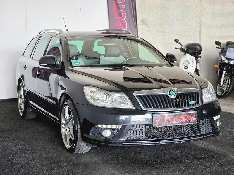 Gebraucht Skoda Octavia RS 170 PS (125 kW) 2011 Schwarz Kombi