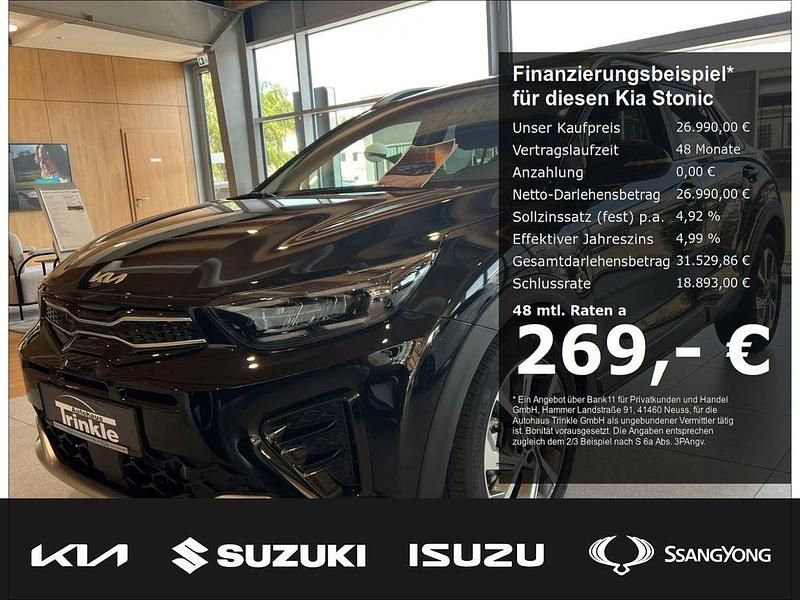 Schwarz Neu 2025 Kia Stonic GT-Line SUV | 26.990 € (Fairer Preis) - Bild 1/4