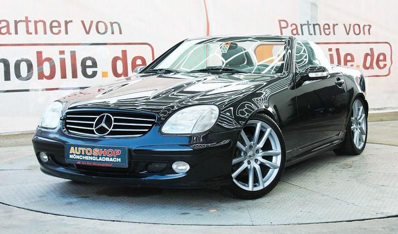 Gebraucht Mercedes SLK230 197 PS (144 kW) 2001 Schwarz Cabrio