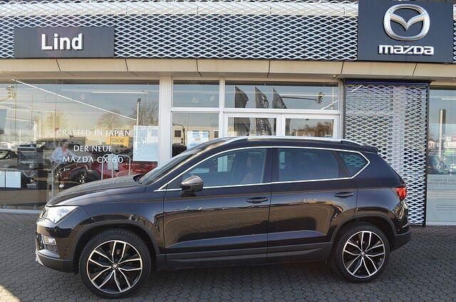 Gebraucht Seat Ateca 4Drive 190 PS (139 kW) 2017 \"magic\" schwarz SUV