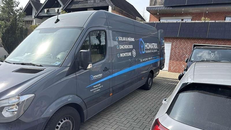 Gebraucht Mercedes Sprinter 163 PS (119 kW) 2018 Grau Van