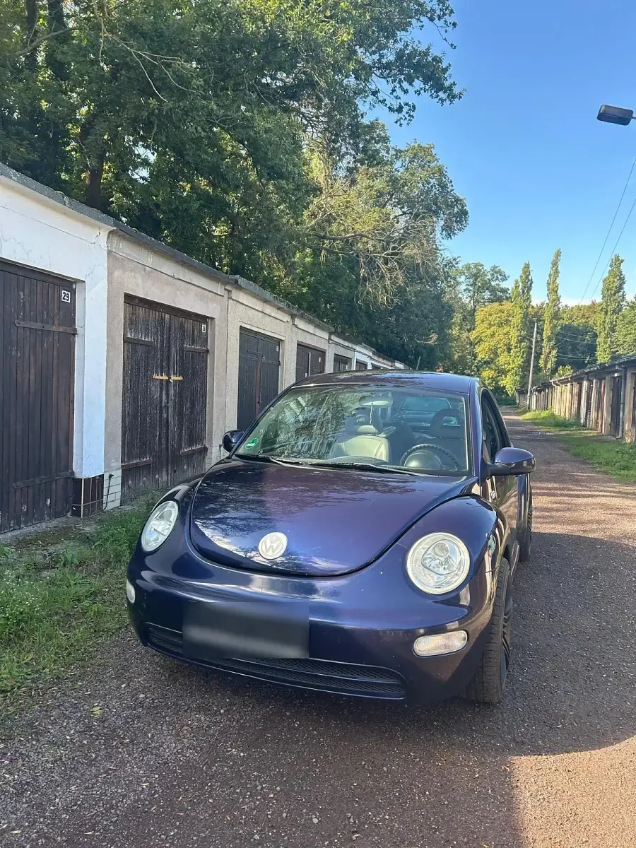 Gebraucht VW New Beetle 113 PS (83 kW) 2002 Blau Kleinwagen