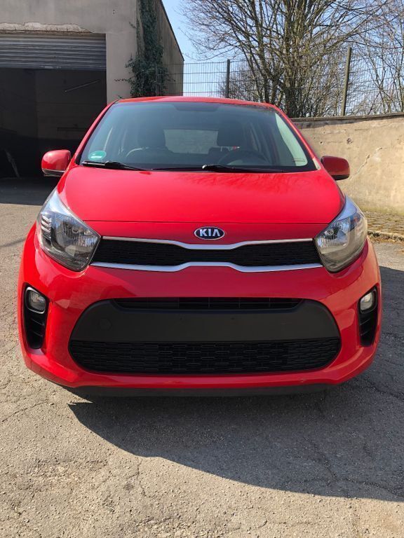 Rot Gebraucht 2021 Kia Picanto Edition 7 Kleinwagen | 7.000 € (Superpreis) - Bild 1/4