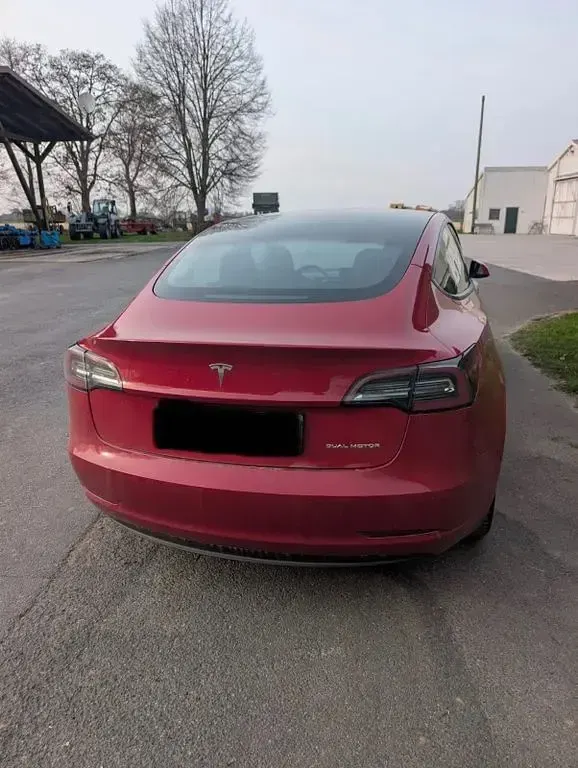 Used Tesla Model 3 366 kW (498 HP) 2020 Red Sedan