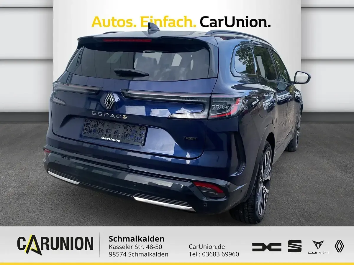 Gebraucht Renault Espace Iconic 199 PS (146 kW) 2023 Nachtblau metallic Van / Kleinbus