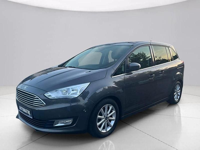 Grau Gebraucht 2017 Ford C-MAX Van / Kleinbus | 16.390 € (Teuer) - Bild 1/4