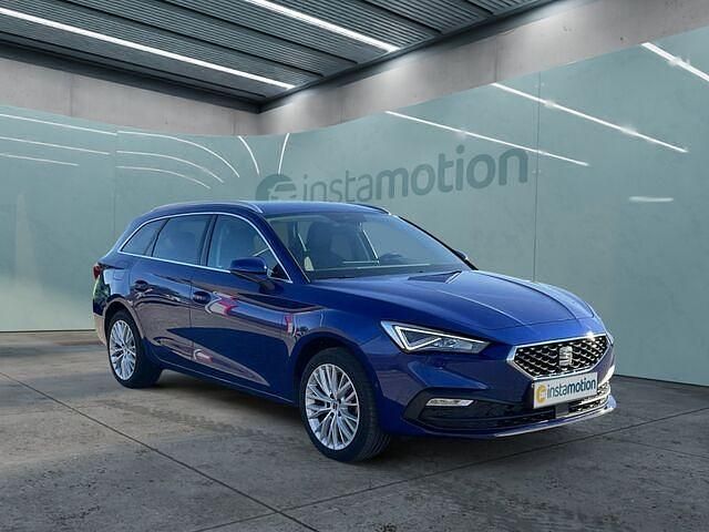 Gebraucht Seat Leon FR 131 PS (96 kW) 2021 Blau Van / Kleinbus