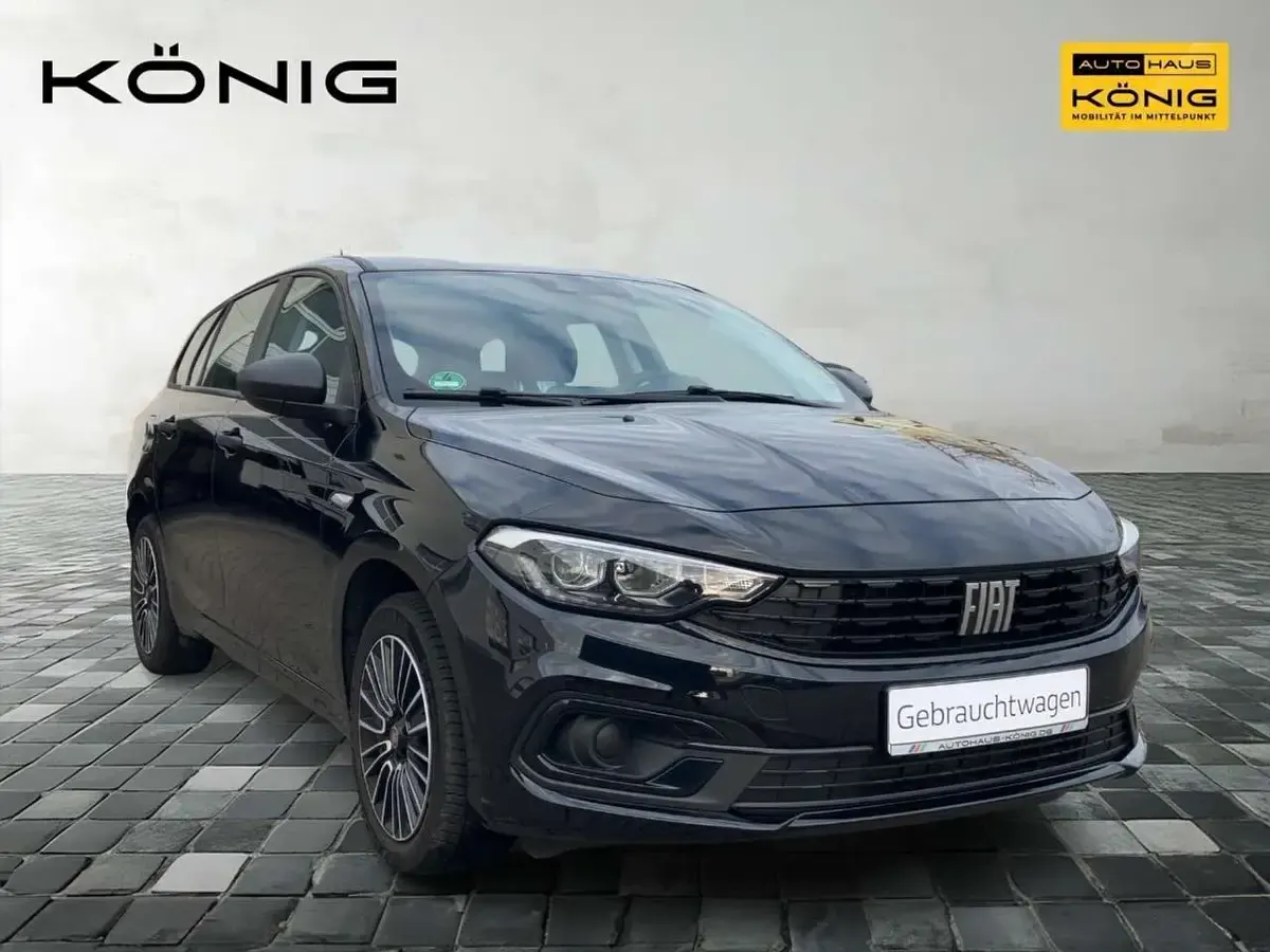 Gebraucht Fiat Tipo 131 PS (96 kW) 2023 Cinema schwarz Kombi