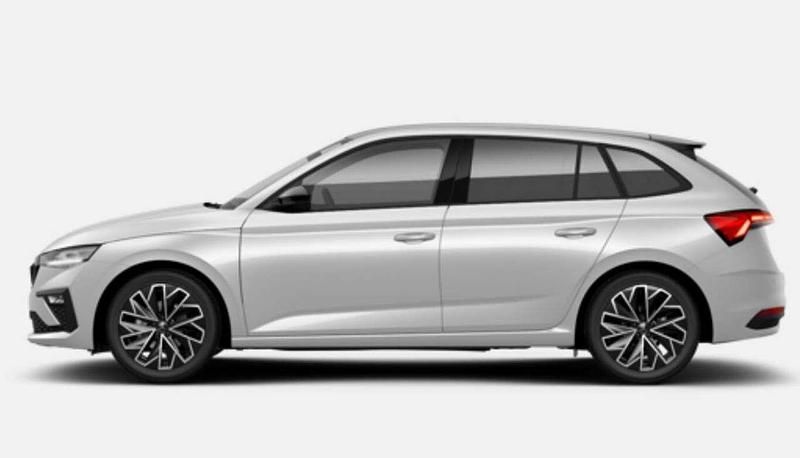 Moon white metallic Neu 2025 Skoda Scala Dynamic Kleinwagen | 28.566 € (Fairer Preis) - Bild 1/4