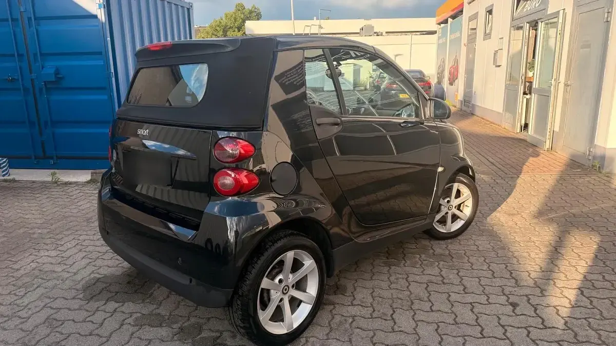 Gebraucht Smart ForTwo Cabrio 71 PS (52 kW) 2007 Schwarz Cabrio