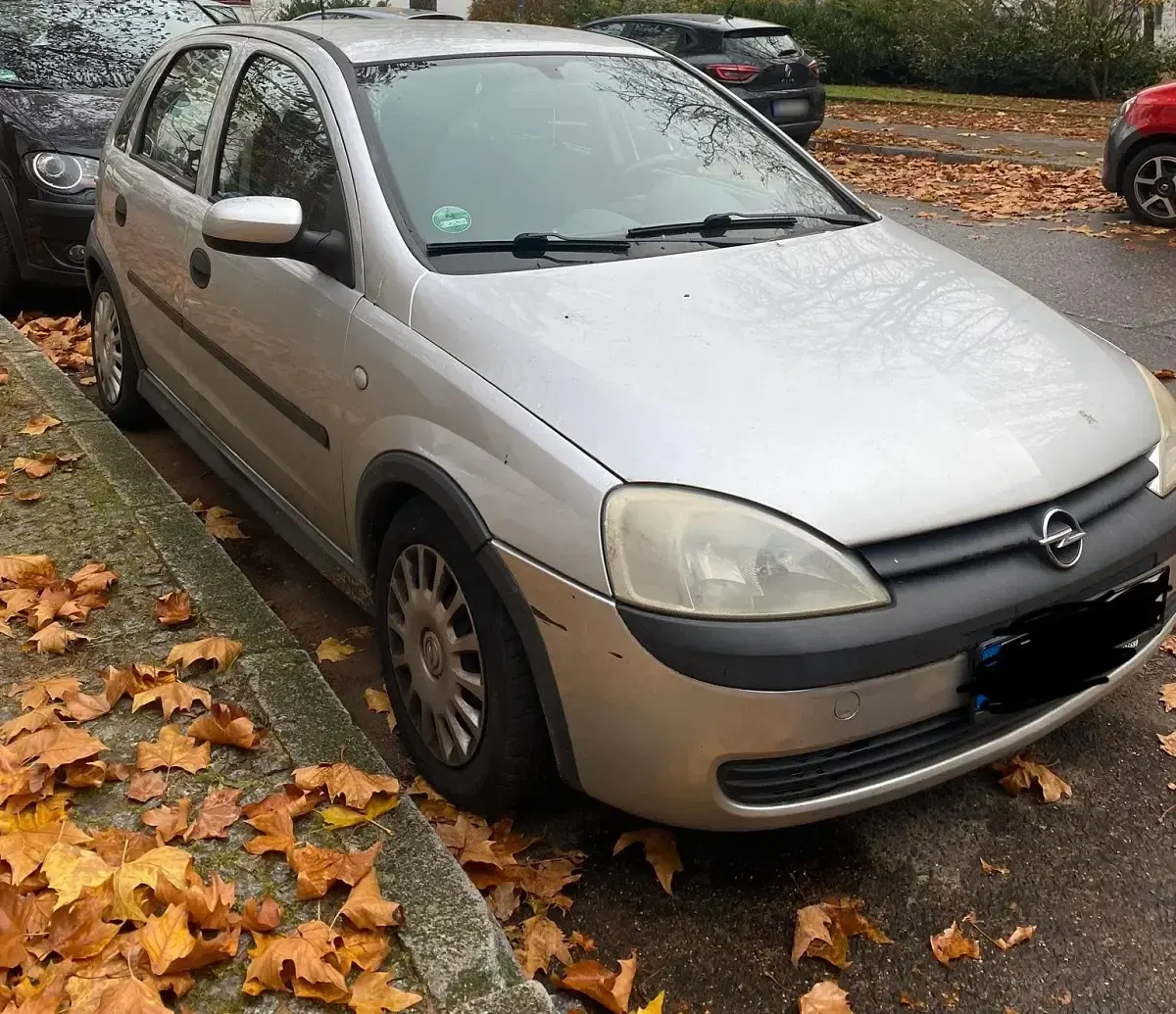 Gebraucht Opel Corsa 75 PS (55 kW) 2002 Silber Kleinwagen