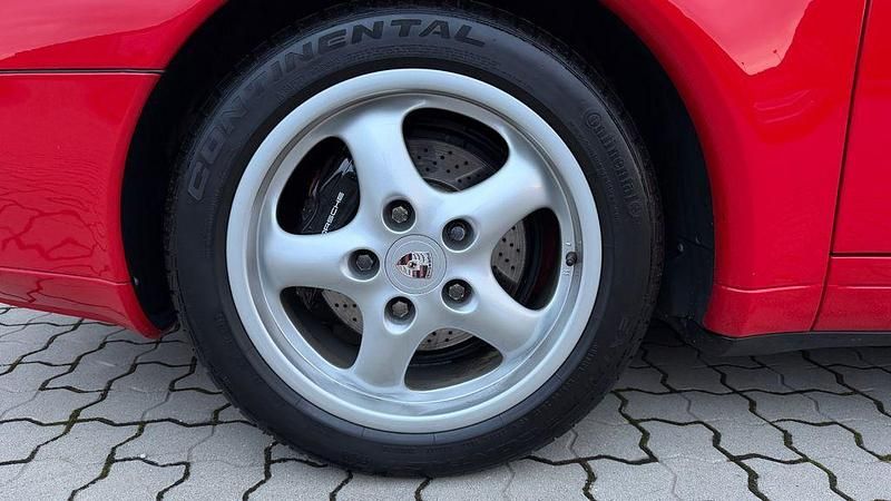 Gebraucht Porsche 911 Carrera Cabriolet 272 PS (200 kW) 1995 Rot Cabrio