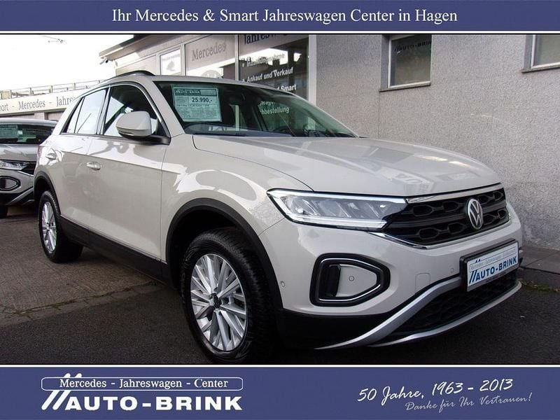 Ascotgrau Gebraucht 2024 VW T-Roc Life SUV | 24.645 € (Guter Preis) - Bild 1/4