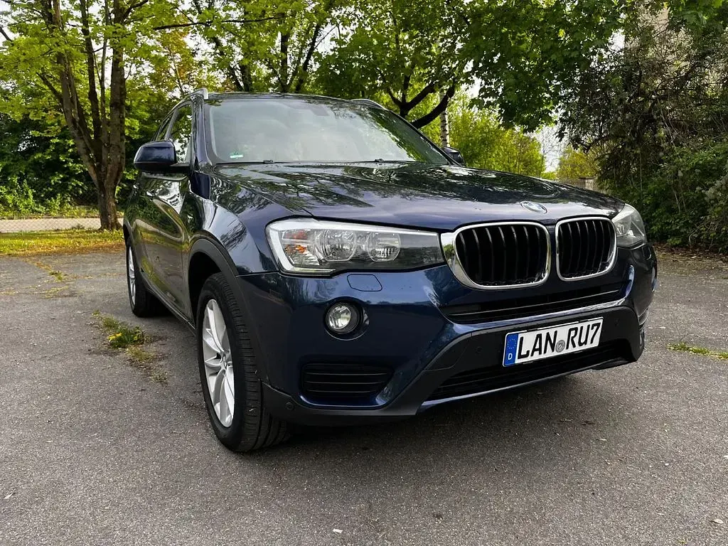 Gebraucht BMW X3 xLine 190 PS (139 kW) 2014 Blau SUV