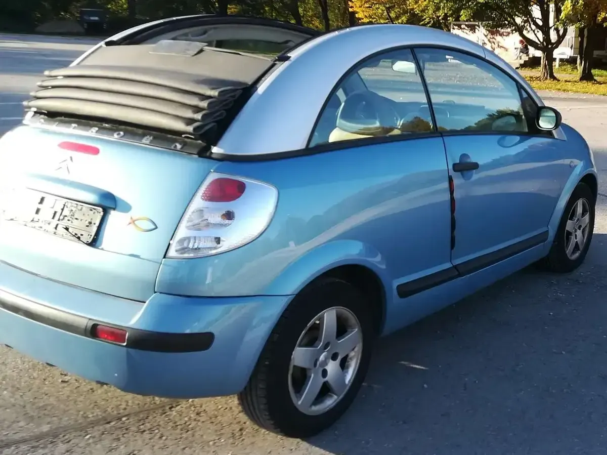 Gebraucht Citroën C3 Pluriel 73 PS (53 kW) 2003 Blau Cabrio