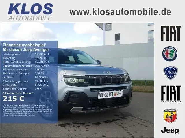 Gebraucht Jeep Avenger Longitude 101 PS (74 kW) 2024 SUV