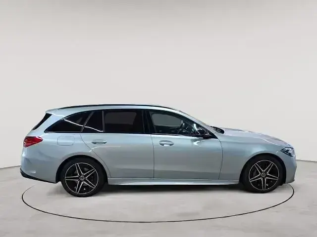 Gebraucht Mercedes C220 AMG line 200 PS (147 kW) 2024 Hightechsilber metallic Kombi