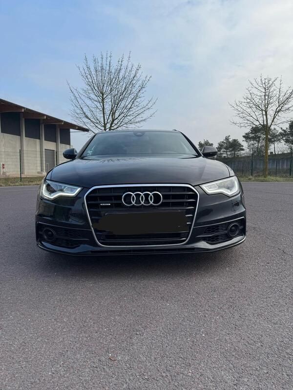 Schwarz Gebraucht 2015 Audi A6 S-Line Kombi | 17.300 € (Guter Preis) - Bild 1/4