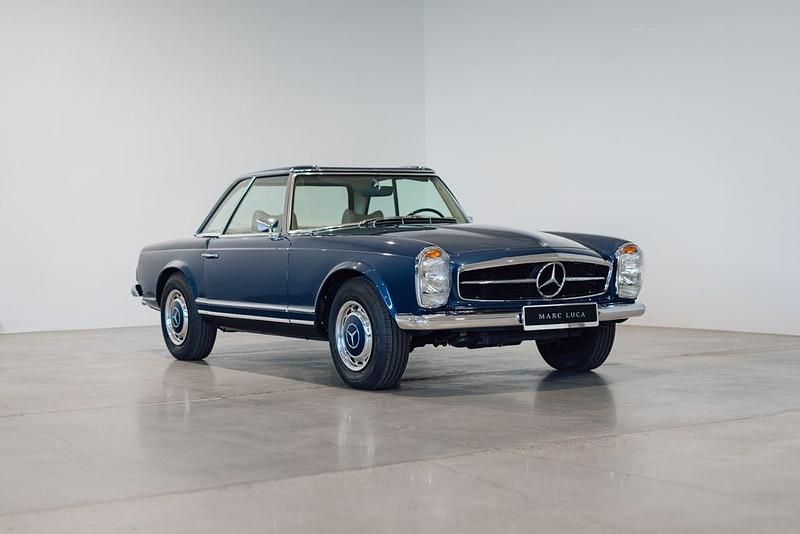 Blau Gebraucht 1969 Mercedes SL280 Cabrio | 189.500 € - Bild 1/4