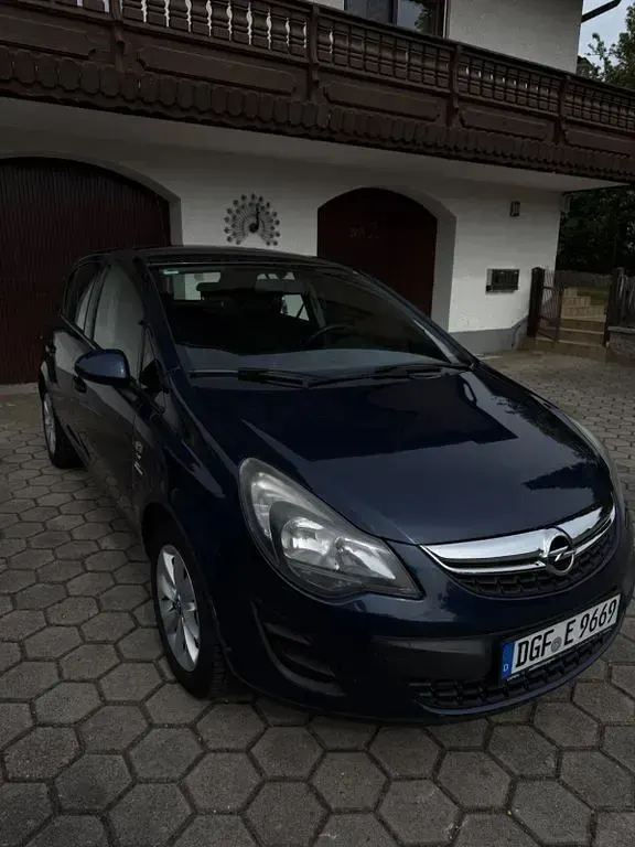 Gebraucht Opel Corsa Active 87 PS (63 kW) 2014 Blau Kleinwagen