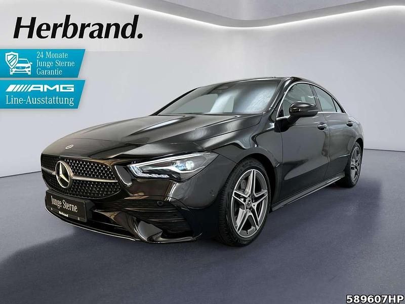 Unilack nachtschwarz Gebraucht 2024 Mercedes CLA200 AMG Coupé | 35.890 € (Guter Preis) - Bild 1/4